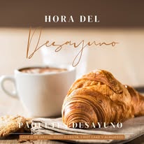 Hora del desayuno en El Cangrejito Playero